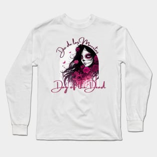 Magenta Dead Day Long Sleeve T-Shirt